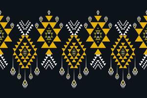 Muster Design zum Hintergrund und Kleidung. Stammes- Ornamente nahtlos afrikanisch Muster ethnisch Teppich mit Chevron aztekisch Stil. geometrisch Mosaik auf Majolika Fliesen. Antiquität Innere. asiatisch Teppich. geo drucken auf vektor