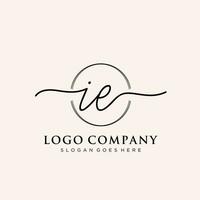 Initiale dh feminin Logo Sammlungen Vorlage. Handschrift Logo von Initiale Unterschrift, Hochzeit, Mode, Schmuck, Boutique, Blumen- und botanisch mit kreativ Vorlage zum irgendein Unternehmen oder Geschäft. vektor