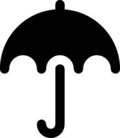 Regenschirm Schutz Symbol Symbol Vektor Bild. Illustration von das Sicherheit schützen Regenschirm Sicherheit Design Bild