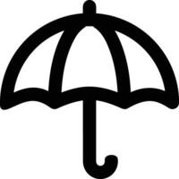 Regenschirm Schutz Symbol Symbol Vektor Bild. Illustration von das Sicherheit schützen Regenschirm Sicherheit Design Bild