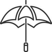 Regenschirm Schutz Symbol Symbol Vektor Bild. Illustration von das Sicherheit schützen Regenschirm Sicherheit Design Bild