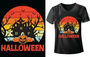 halloween t-shirt design vektor