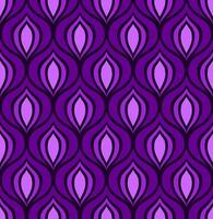 mörk lila vektor sömlös bakgrund med ljus lila abstrakt siffror i konst deco stil