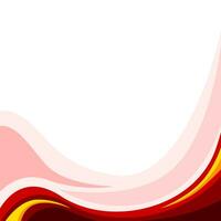 röd abstrakt Vinka bakgrund vektor