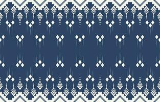 ethnisch abstrakt Ikat Kunst. aztekisch Ornament drucken. geometrisch ethnisch Muster nahtlos Farbe orientalisch. Design zum Hintergrund ,Vorhang, Teppich, Hintergrund, Kleidung, Verpackung, Batik, Vektor Illustration.