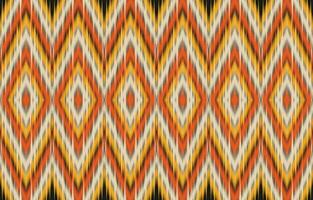 ethnisch abstrakt Ikat Kunst. aztekisch Ornament drucken. geometrisch ethnisch Muster nahtlos Farbe orientalisch. Design zum Hintergrund ,Vorhang, Teppich, Hintergrund, Kleidung, Verpackung, Batik, Vektor Illustration.