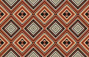 ethnisch abstrakt Ikat Kunst. aztekisch Ornament drucken. geometrisch ethnisch Muster nahtlos Farbe orientalisch. Design zum Hintergrund ,Vorhang, Teppich, Hintergrund, Kleidung, Verpackung, Batik, Vektor Illustration.