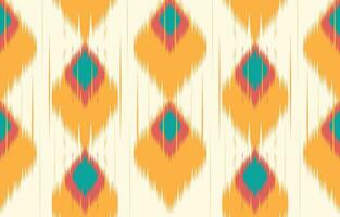 ethnisch abstrakt Ikat Kunst. aztekisch Ornament drucken. geometrisch ethnisch Muster nahtlos Farbe orientalisch. Design zum Hintergrund ,Vorhang, Teppich, Hintergrund, Kleidung, Verpackung, Batik, Vektor Illustration.