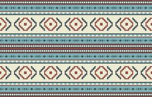 ethnisch abstrakt Ikat Kunst. aztekisch Ornament drucken. geometrisch ethnisch Muster nahtlos Farbe orientalisch. Design zum Hintergrund ,Vorhang, Teppich, Hintergrund, Kleidung, Verpackung, Batik, Vektor Illustration.