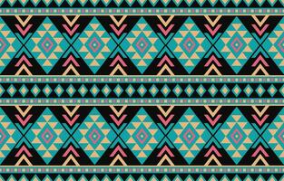 ethnisch abstrakt Ikat Kunst. aztekisch Ornament drucken. geometrisch ethnisch Muster nahtlos Farbe orientalisch. Design zum Hintergrund ,Vorhang, Teppich, Hintergrund, Kleidung, Verpackung, Batik, Vektor Illustration.