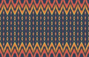 ethnisch abstrakt Ikat Kunst. aztekisch Ornament drucken. geometrisch ethnisch Muster nahtlos Farbe orientalisch. Design zum Hintergrund ,Vorhang, Teppich, Hintergrund, Kleidung, Verpackung, Batik, Vektor Illustration.