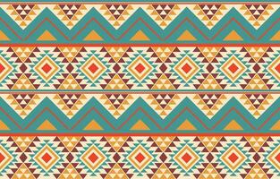 ethnisch abstrakt Ikat Kunst. aztekisch Ornament drucken. geometrisch ethnisch Muster nahtlos Farbe orientalisch. Design zum Hintergrund ,Vorhang, Teppich, Hintergrund, Kleidung, Verpackung, Batik, Vektor Illustration.