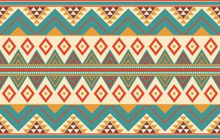 ethnisch abstrakt Ikat Kunst. aztekisch Ornament drucken. geometrisch ethnisch Muster nahtlos Farbe orientalisch. Design zum Hintergrund ,Vorhang, Teppich, Hintergrund, Kleidung, Verpackung, Batik, Vektor Illustration.