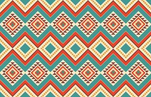 ethnisch abstrakt Ikat Kunst. aztekisch Ornament drucken. geometrisch ethnisch Muster nahtlos Farbe orientalisch. Design zum Hintergrund ,Vorhang, Teppich, Hintergrund, Kleidung, Verpackung, Batik, Vektor Illustration.