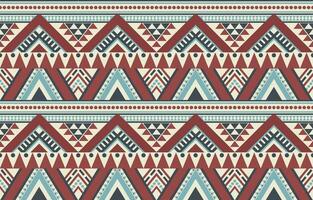 ethnisch abstrakt Ikat Kunst. aztekisch Ornament drucken. geometrisch ethnisch Muster nahtlos Farbe orientalisch. Design zum Hintergrund ,Vorhang, Teppich, Hintergrund, Kleidung, Verpackung, Batik, Vektor Illustration.