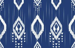 ethnisch abstrakt Ikat Kunst. aztekisch Ornament drucken. geometrisch ethnisch Muster nahtlos Farbe orientalisch. Design zum Hintergrund ,Vorhang, Teppich, Hintergrund, Kleidung, Verpackung, Batik, Vektor Illustration.