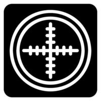 Beschleunigungsmesser Sensor Glyphe Symbol vektor