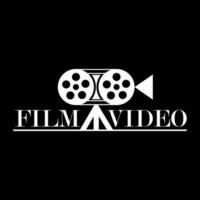 Film Video Produktion Unterhaltung Logo Design Vektor