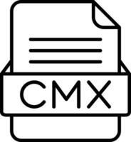 cmx Datei Format Linie Symbol vektor