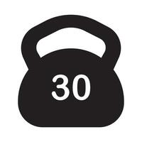 Kettlebell Symbol Vektor