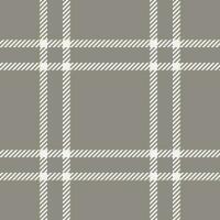 Muster Stoff Textur von prüfen Hintergrund Textil- mit ein Tartan Plaid nahtlos Vektor. vektor