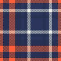 prüfen Muster Stoff von Tartan nahtlos Hintergrund mit ein Vektor Textur Textil- Plaid.