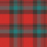 nahtlos Textil- Stoff von Vektor prüfen Tartan mit ein Hintergrund Textur Plaid Muster.