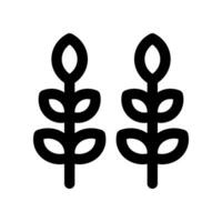 Weizen Linie Symbol. Vektor Symbol zum Ihre Webseite, Handy, Mobiltelefon, Präsentation, und Logo Design.
