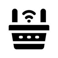 Einkaufen Korb solide Symbol. Vektor Symbol zum Ihre Webseite, Handy, Mobiltelefon, Präsentation, und Logo Design.