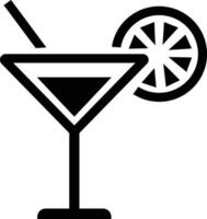 Getränke Glas Vektor Symbol. Margarita Cocktail Symbol. Cocktail Margarita Glas mit Limette Scheibe. Linie und eben Symbol. Wein Glas. Bar Symbol