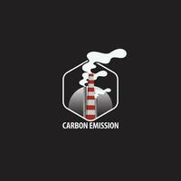 co2 Emission Logo Vektor