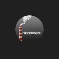 co2 Emission Logo Vektor