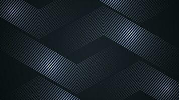 schwarz einfach abstrakt Hintergrund mit Linien im ein geometrisch Stil wie das Main Element. vektor