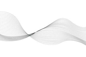 abstrakt futuristisch Welle fließen Linie Bewegung Grafik Technologie Hintergrund vektor