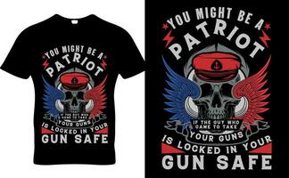 Veteran USA Vektor T-Shirt Design