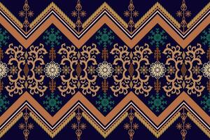 geometriska etniska orientaliska traditionell konst pattern.figure tribal broderi style.design för bakgrund, tapeter, kläder, inslagning, tyg, element,, vektorillustration. vektor