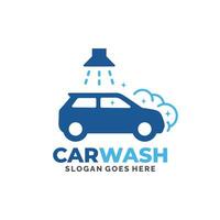 Auto waschen Logo Design Vektor