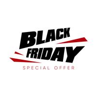 Black Friday-Verkaufsvektorabbildung vektor