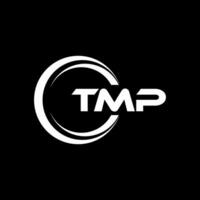 tmp brev logotyp design, inspiration för en unik identitet. modern elegans och kreativ design. vattenmärke din Framgång med de slående detta logotyp. vektor