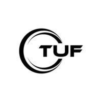 Tuf Brief Logo Design, Inspiration zum ein einzigartig Identität. modern Eleganz und kreativ Design. Wasserzeichen Ihre Erfolg mit das auffällig diese Logo. vektor