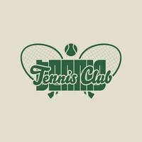retro Uni Tennis Logos Drucke. Universität Slogan Typografie Design. Vektor Illustration zum Mode Tee, T-Shirt und Poster