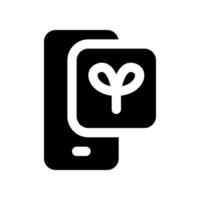 Bauernhof App solide Symbol. Vektor Symbol zum Ihre Webseite, Handy, Mobiltelefon, Präsentation, und Logo Design.