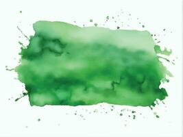 grön akvarell bakgrund vektor