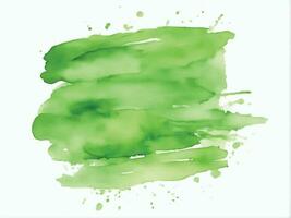 grüner aquarellhintergrund vektor