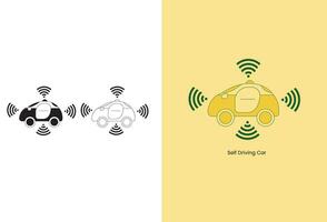elektrisk bil vektor illustration, lämplig för din design behov