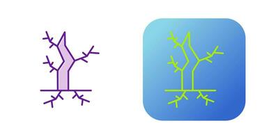 Vektorsymbol für toten Baum vektor