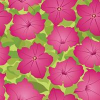 nahtloses Blumenmuster. abstrakter dekorativer künstlerischer gezeichneter Hintergrund mit Blumen und Blättern. Schnörkelmotiv für Stoff, Textil, Dekordesign decor vektor