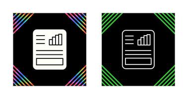 Analyse-Vektor-Symbol vektor