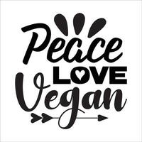 Welt vegan Tag Typografie Design zum T-Shirt, Karten, Rahmen Kunstwerk, Taschen, Tassen, Aufkleber, Becher, Telefon Fälle, drucken usw. vektor