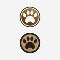 Hund Logo und Symbol Tier Vektor Illustration Design Grafik